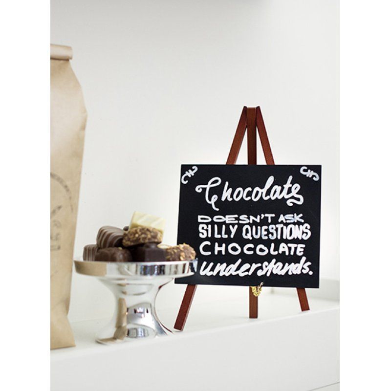 Securit MNI-M-KR-1 chalk board Mahogany Melamine, Metal, Resin, Wood