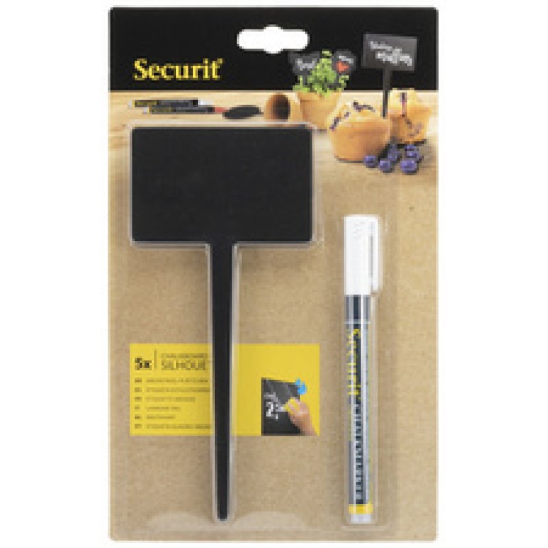 Securit Pancarte décorative TAG "Rectangle"