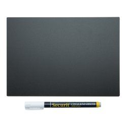 Securit TAG-A5-WT marqueur à craie liquie Bloc Noir 1 pièce(s)
