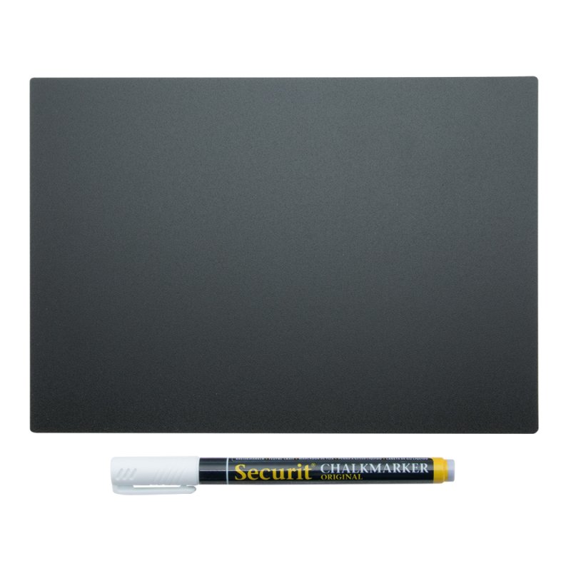 Securit TAG-A5-WT marqueur à craie liquie Bloc Noir 1 pièce(s)