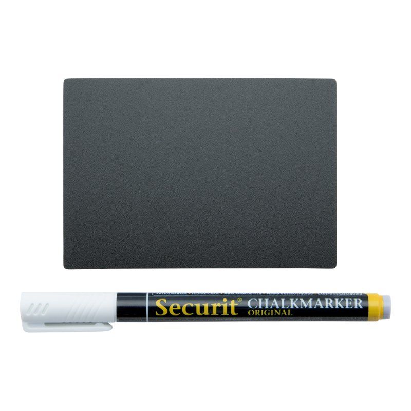 Securit TAG-A7-WT Tableau blanc 105 x 74 mm