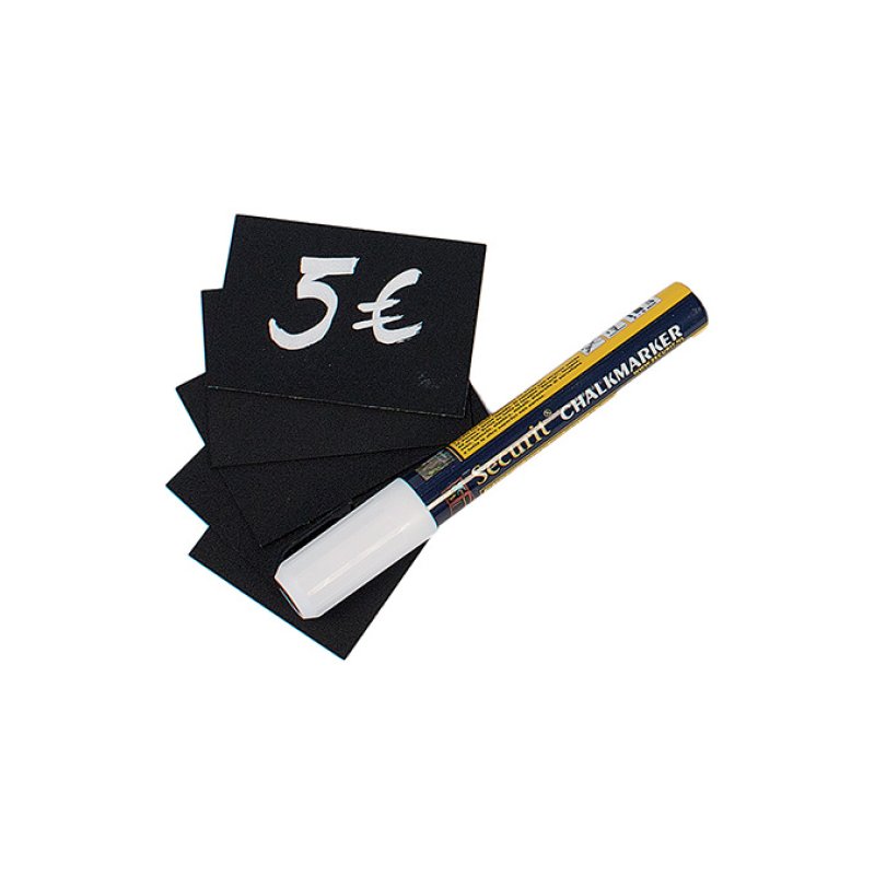 Securit TAG-A8-WT whiteboard 74 x 52 mm