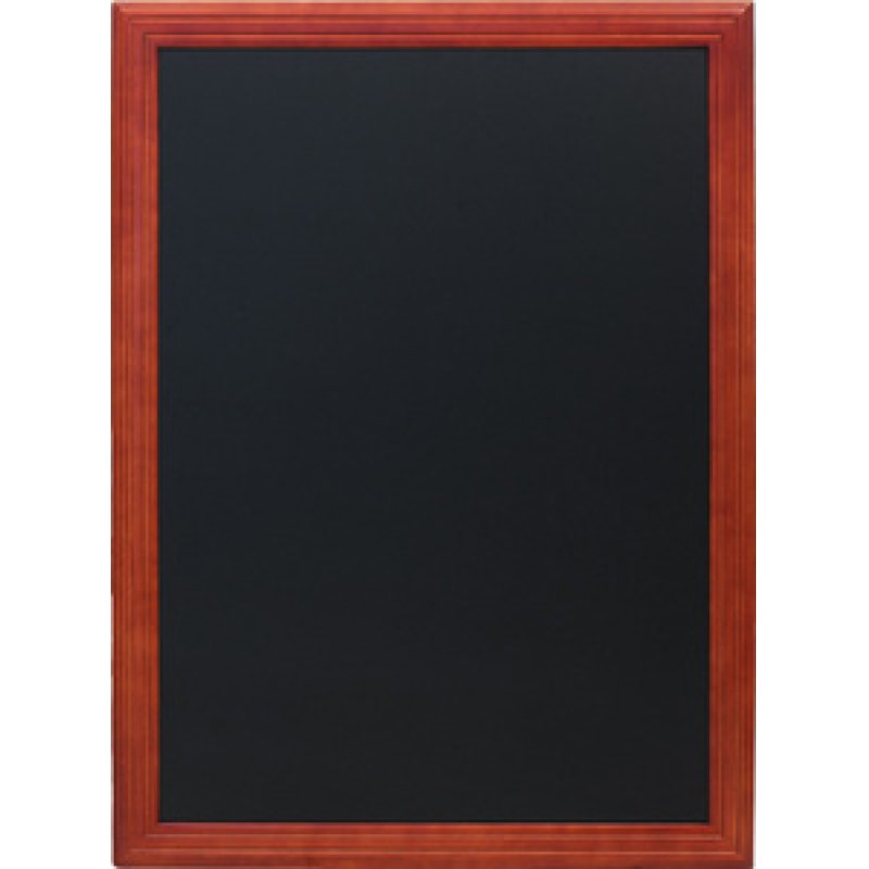 Securit Ardoise murale UNIVERSAL, avec cadre en bois, noir