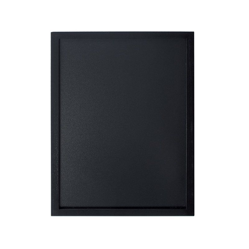 Securit WBW-BL-40-60 chalk board Black Wood