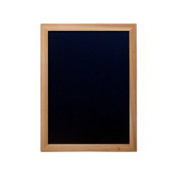 Securit WBW-TE-30-40 tableau à craie et accessoires Noir Bois