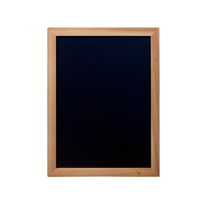 Securit WBW-TE-30-40 tableau à craie et accessoires Noir Bois