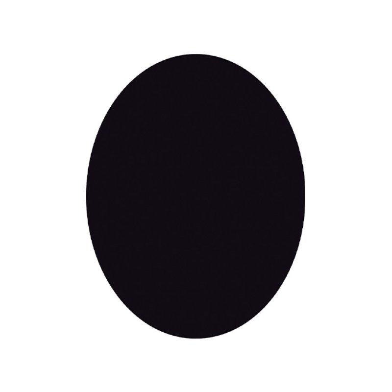 Securit FB-OVAL chalk board Black Melamine, Resin, Velcro