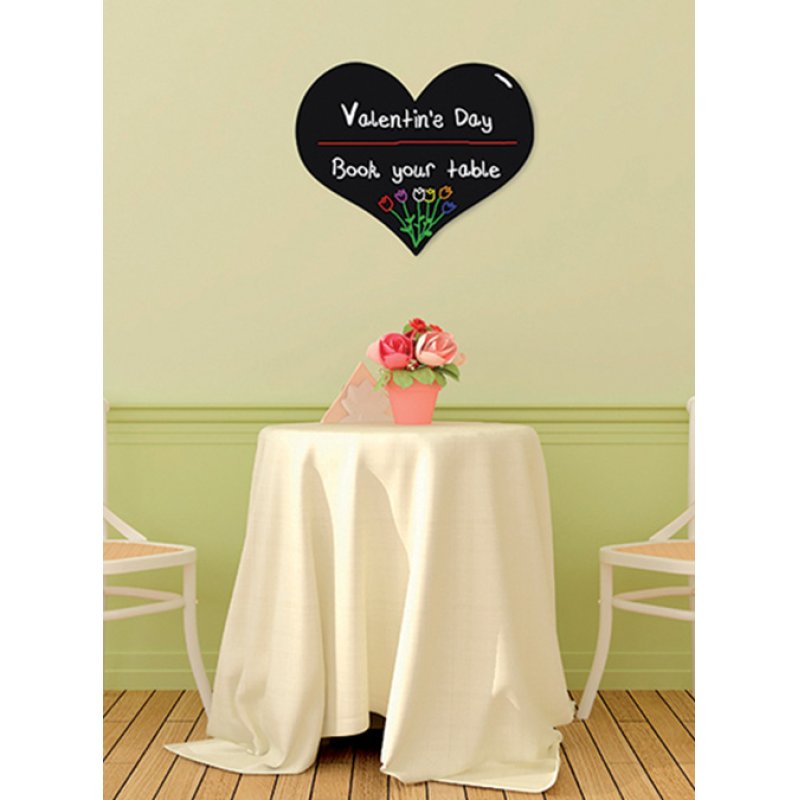 Securit Ardoise murale SILHOUETTE "Coeur"