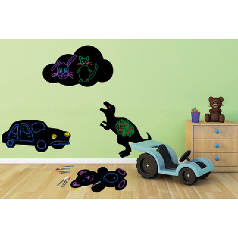 Securit Ardoise murale SILHOUETTE "Dino"