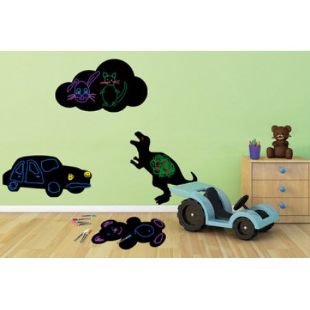 Securit Ardoise murale SILHOUETTE "Dino"