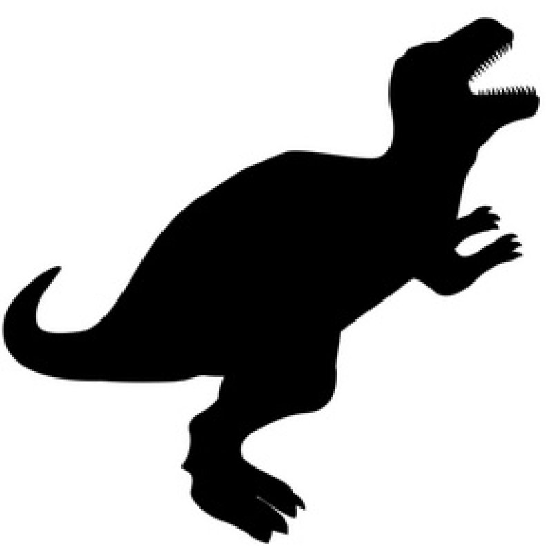 Securit Ardoise murale SILHOUETTE "Dino"