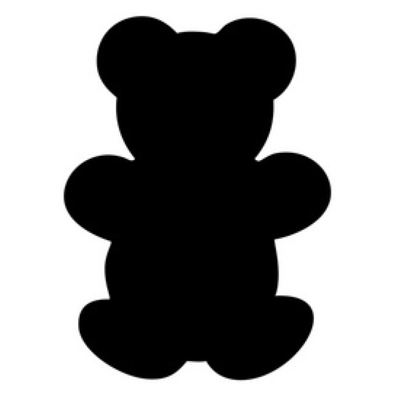 Securit Ardoise murale SILHOUETTE "Ours"