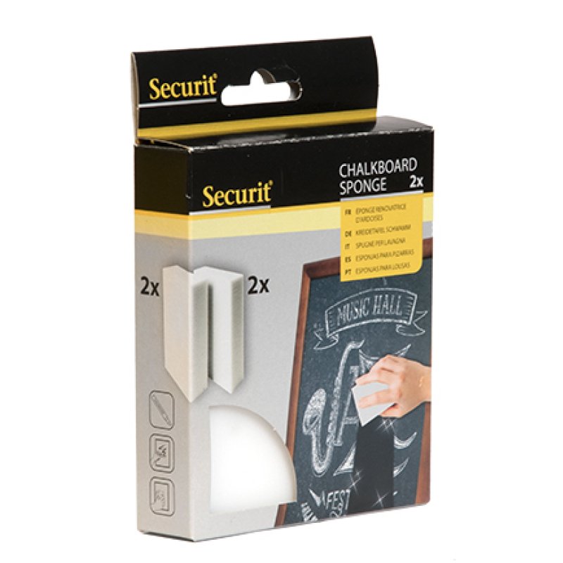Securit Eponge de nettoyage CHALK BOARD SPONGE