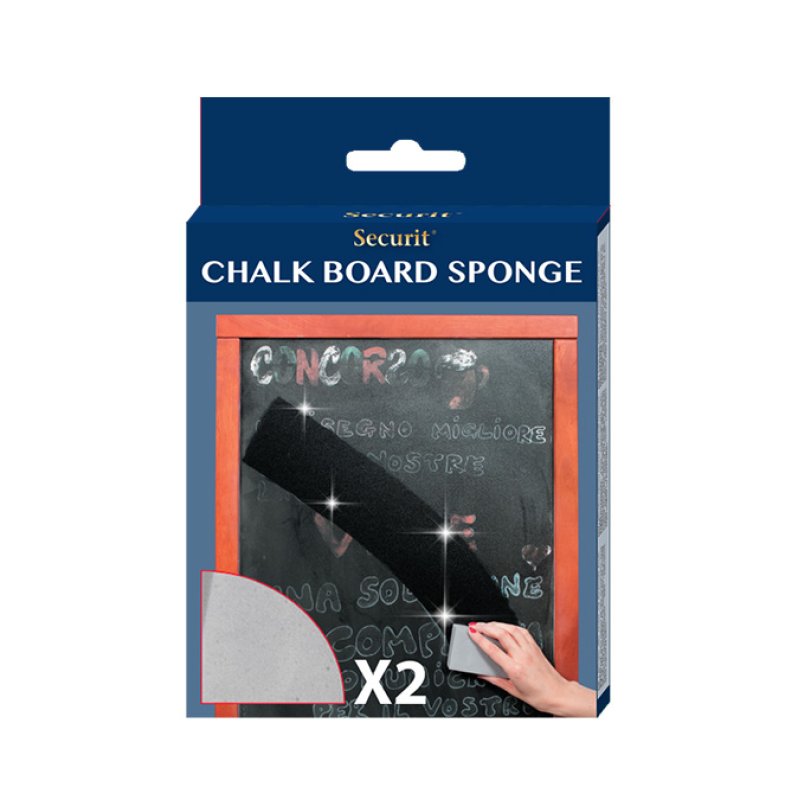 Securit SPONGE-2 éponge Rectangulaire Mélamine Blanc 2 pièce(s)