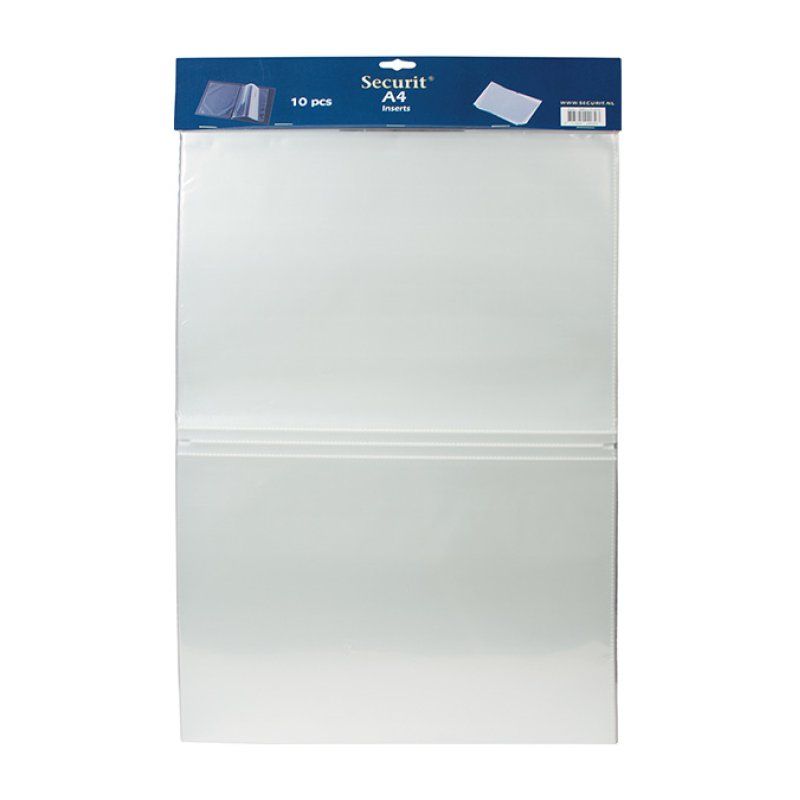 Securit MC-TIA4 sheet protector 210 x 297 mm (A4) Plastic 10 pc(s)