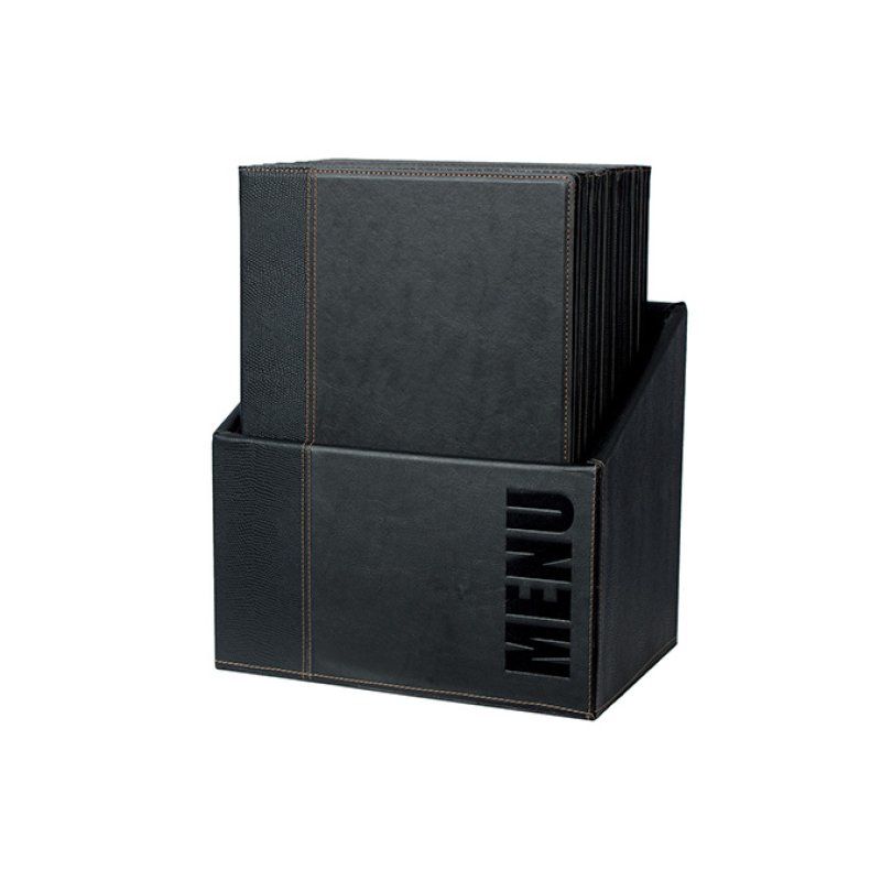 Securit MC-BOX-TRA4-BL A4 Métal, Cuir bycast Noir 20 pièce(s)