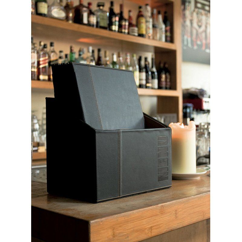 Securit MC-BOX-TRA4-BL A4 Métal, Cuir bycast Noir 20 pièce(s)