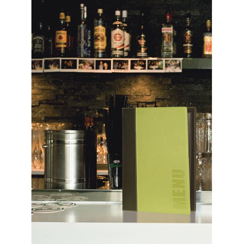 Securit MC-TRA4-GR A4 Leather, PU plastic, Plastic Green 1 pc(s)