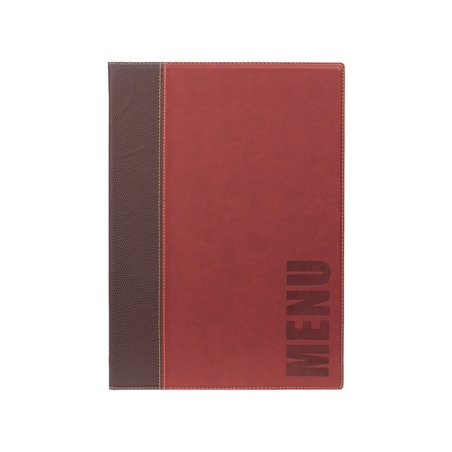 Securit MC-TRA4-WR A4 Leather, PU plastic, Plastic Brown, Red 1 pc(s)