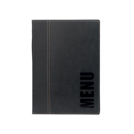 Securit Protège-menus TRENDY, A5, noir