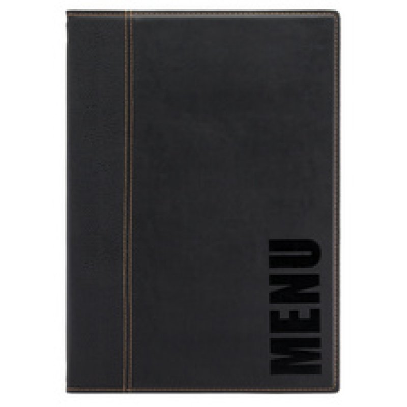 Securit Protège-menus TRENDY, A5, bordeaux