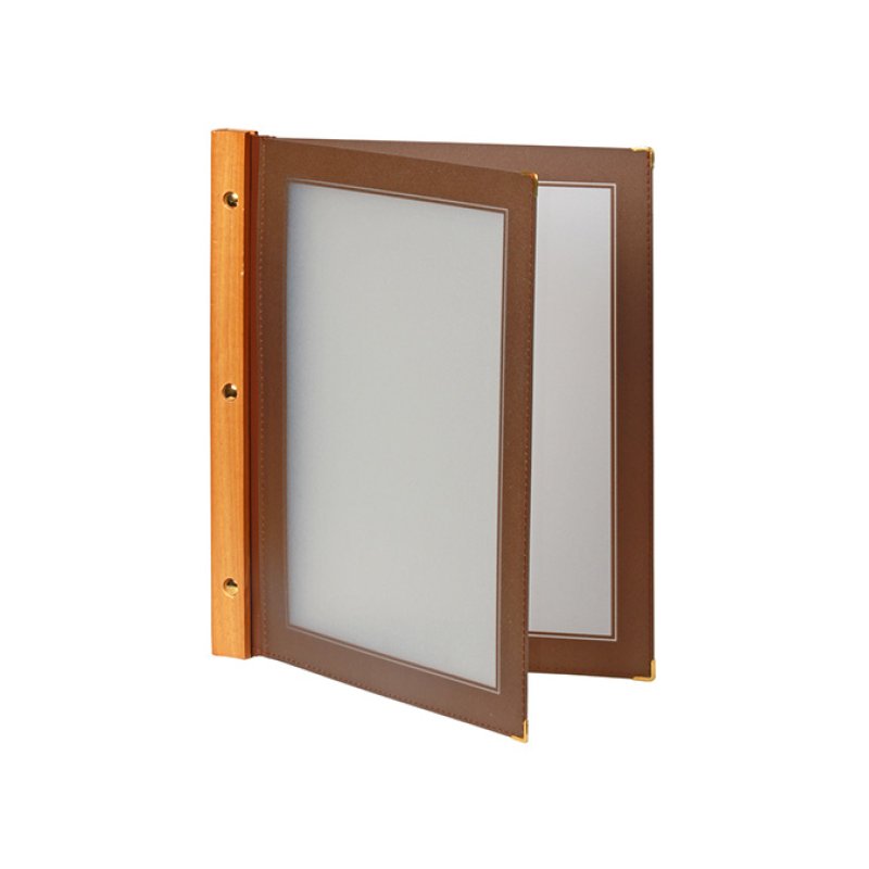 Securit MC-WRA4-BR A4 Metal, Plastic, Wood Brown