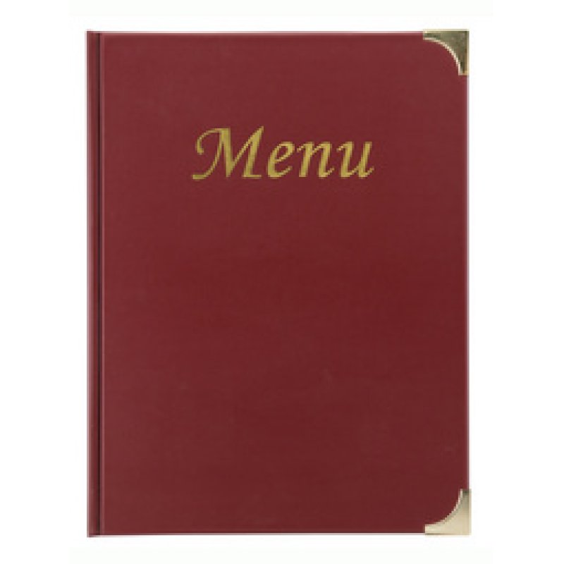 Securit Protège-menus BASIC, A4, noir