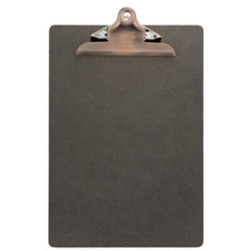 Securit Porte-menu à pince, A4, en bois, marron