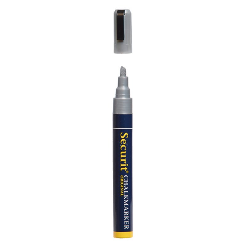 Securit SMA510-SL chalk marker Chisel Silver 1 pc(s)