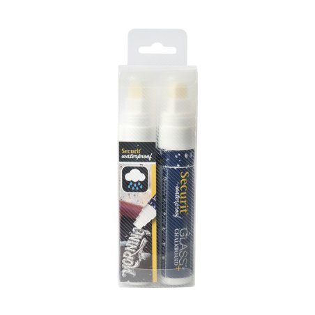Securit SMA820-V2-WT chalk marker Block White 2 pc(s)