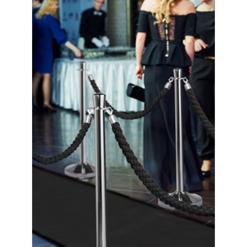 Securit Tapis anti-salissures, 900 x 2.000 mm, noir