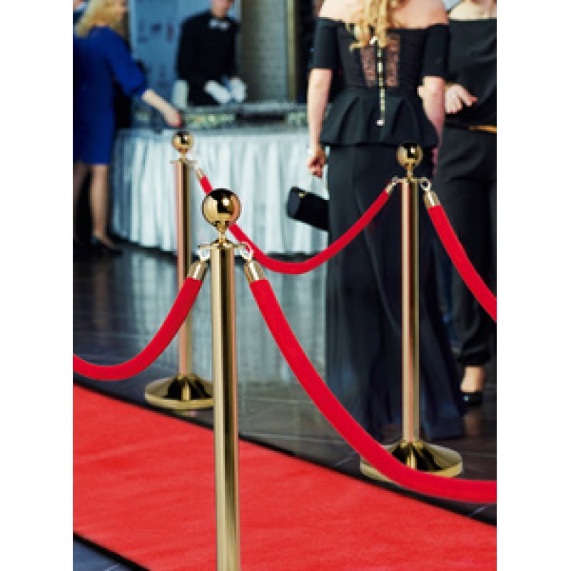 Securit Tapis anti-salissures, 900 x 2.000 mm, rouge