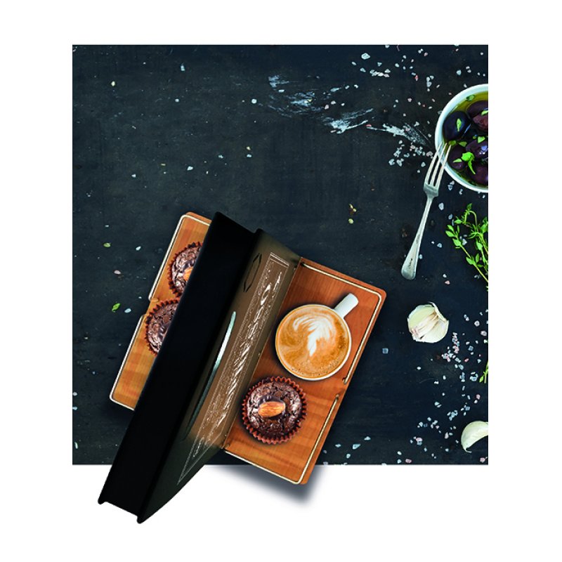 Securit Ardoise de table TABLE CADDY, avec tableau