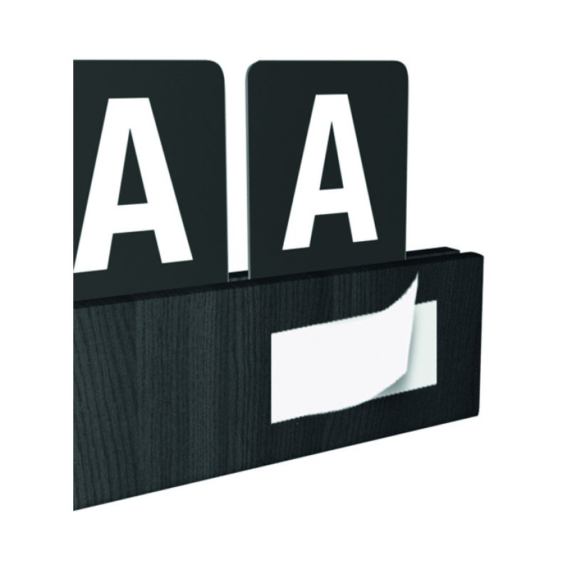 Securit LES-BL-100 letter board Black