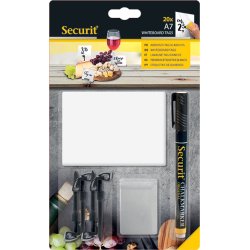 Securit Ardoise A7, blanc, kit de 20