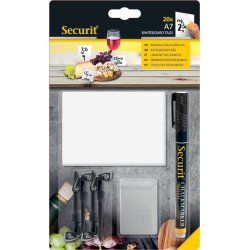 Securit TAG-A7-BL tableau à craie et accessoires Blanc Plastique