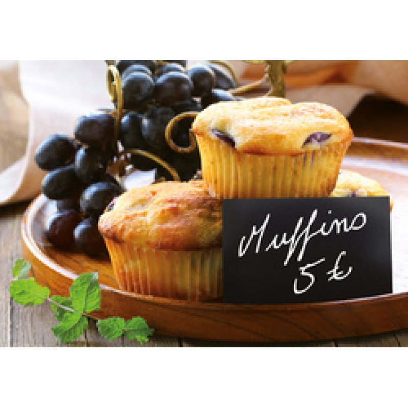 Securit Ardoise A8, blanc, kit de 20