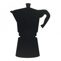 Securit Ardoise murale SILHOUETTE "Cafetière", mélamine