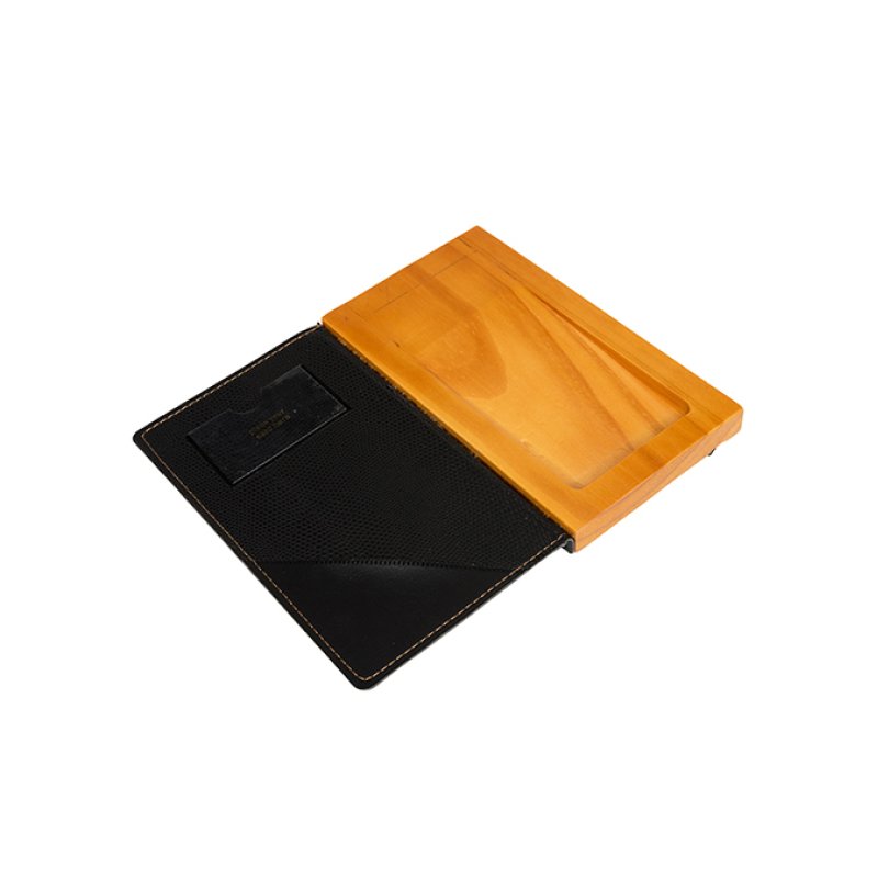 Securit MC-DBBP-BL Leather, Wood Black, Wood 1 pc(s)