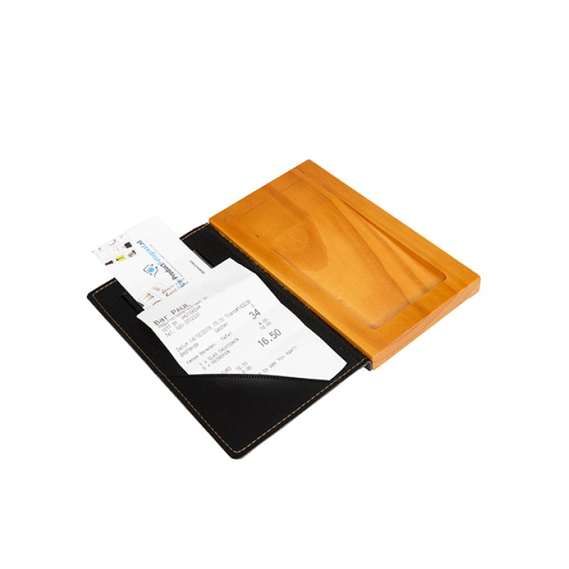 Securit MC-DBBP-BL Leather, Wood Black, Wood 1 pc(s)