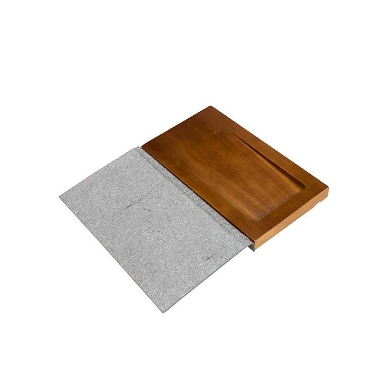 Securit MC-DBBP-GY Leather, Wood Black, Wood 1 pc(s)