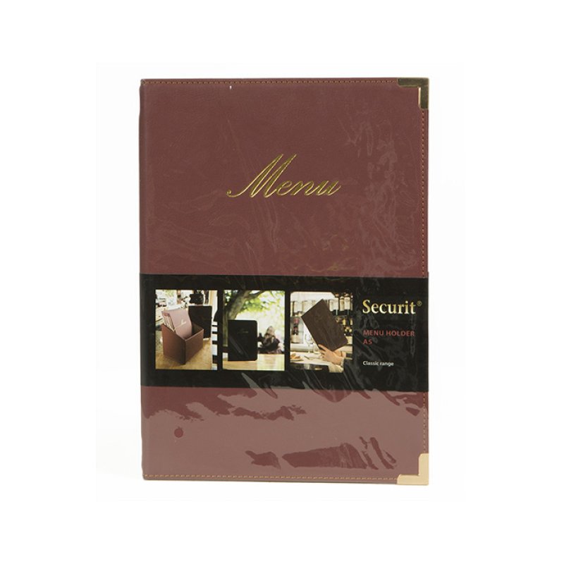 Securit MC-CRA4-BR A4 Métal, Plastique PU Marron 1 pièce(s)