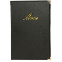 Securit Protège-menus CLASSIC, A4, bordeaux