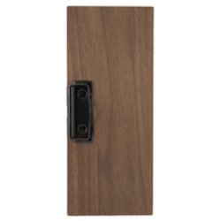 Securit Planchette avec pince WALNUT, en noyer