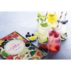 Securit Porte-menu CRYSTAL, A4, pour 4 feuilles