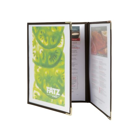 Securit MC3-CYA4-BR3 A4 Métal, Plastique Marron