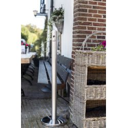 Securit Système cendrier au sol SMOKER POLES - poteau, noir