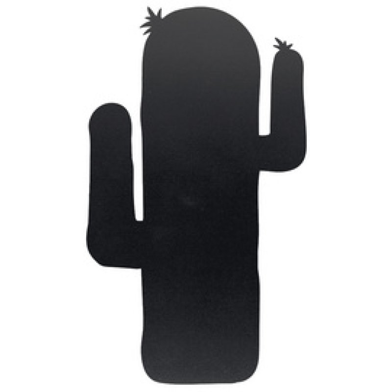 Securit Ardoise SILHOUETTE "CACTUS", noir