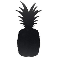 Securit Ardoise SILHOUETTE "PINEAPPLE", noir