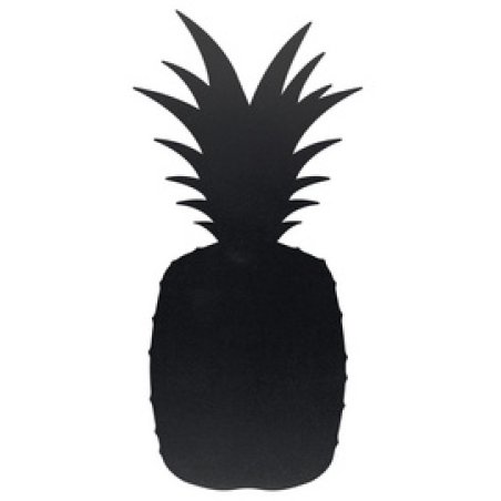 Securit Ardoise SILHOUETTE "PINEAPPLE", noir
